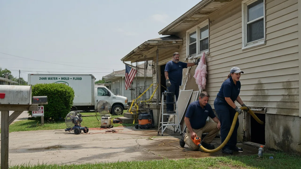 Water Damage Repair in Milford, IL near me